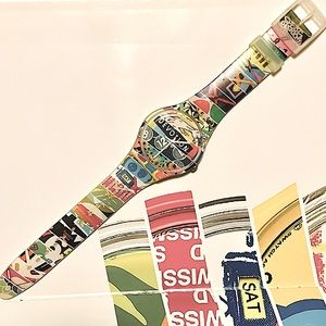 Swatch Watch “White Loop” 2014 Swatch Club Special - Brand New, Never Worn.